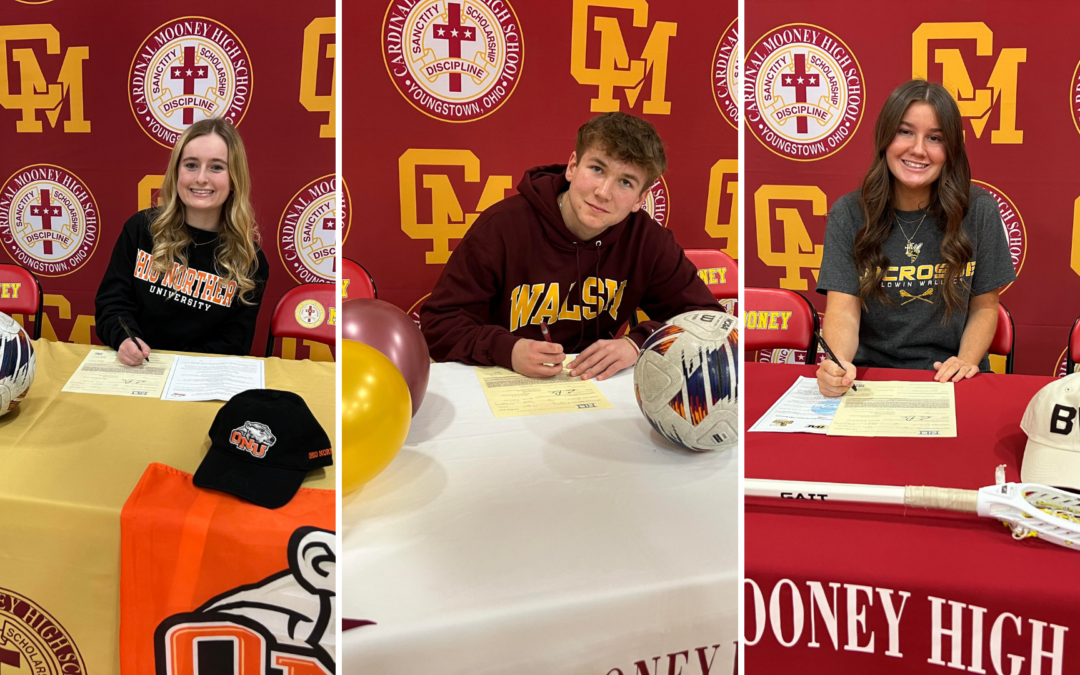 Trio of athletes declare their colleges