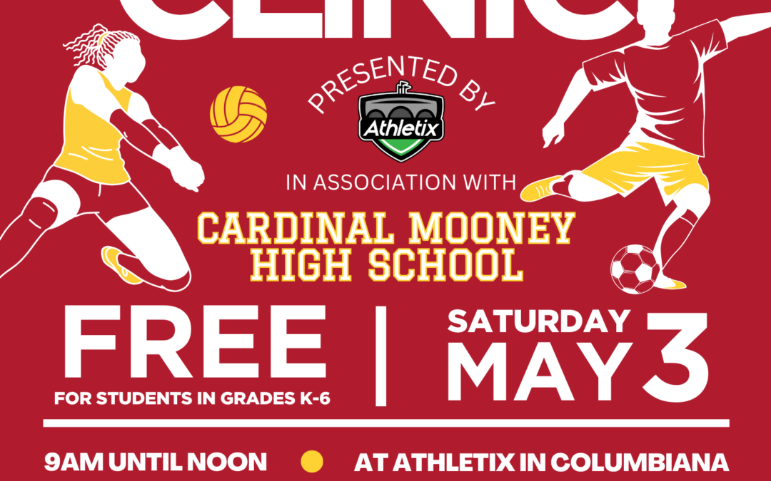Cardinal Mooney partners with Athletix for Cardinal K-6 Sports Clinic