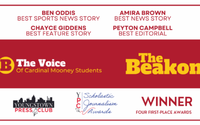 Four students win Youngstown Press club awards